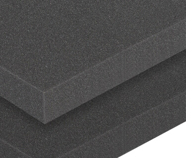 Sound insulation mat with smooth surface