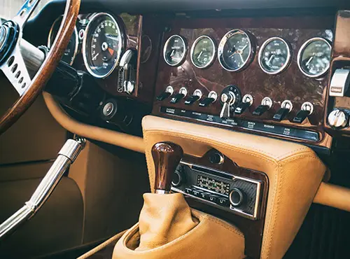Soundproofing reduces noise in classic vehicles and cars.