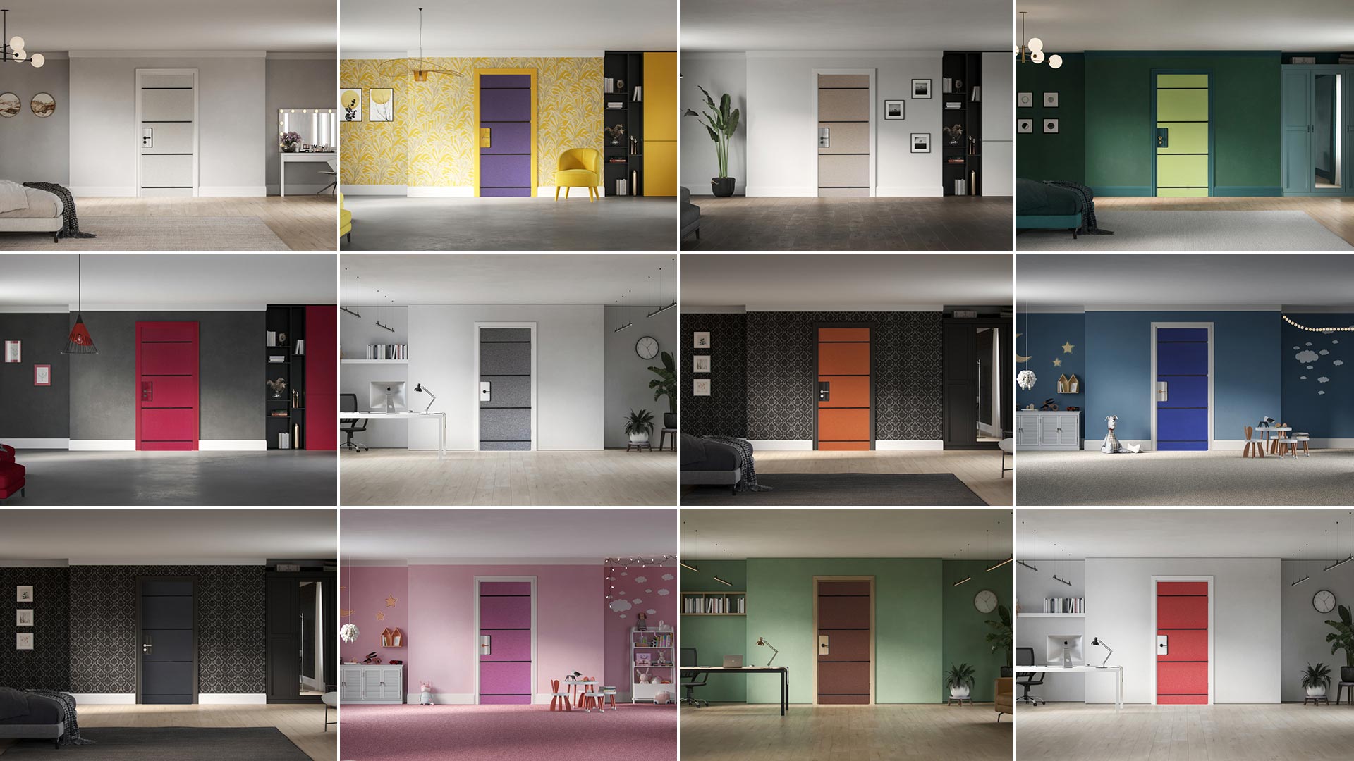 aixFOAM door insulation sets - soundproof doors in style