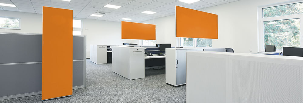 aixFOAM absorbers for good acoustics in the office