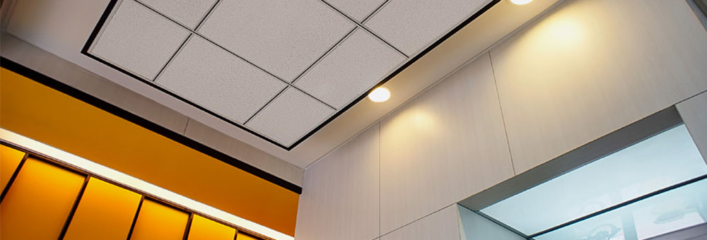 aixFOAM wall and ceiling absorbers for sound insulation