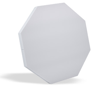 octagonal, self-adhesive sound absorber with enhanced fire protection class