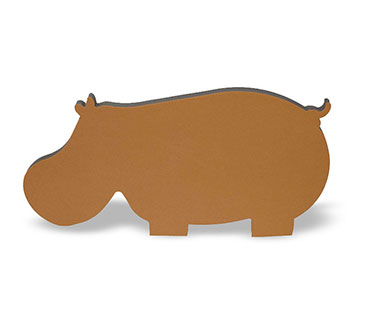 Motif sound absorber with felt surface in different animal motifs and colours