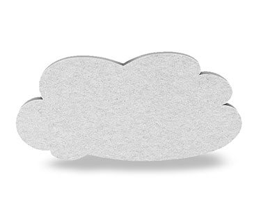 Motiv Schallabsorber mit Filzoberfläche SCHLUMMERLAND Love/Cloud