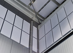 Sound insulation with the FLEX Magneto Industry sound absorber