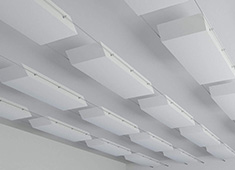 Sound insulation with the sound absorber UNIVERSE