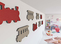 motif sound absorber SCHLUMMERLAND Emma/Waggon