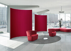 acoustic partition wall VERTIGO Ground