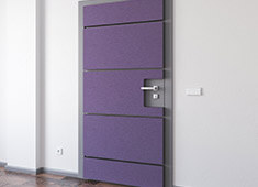 Application pictures of our door insulation set