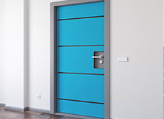 Application pictures of our door insulation set