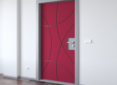 Application pictures of our door insulation set