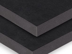 Acoustic panel with robust textile surface