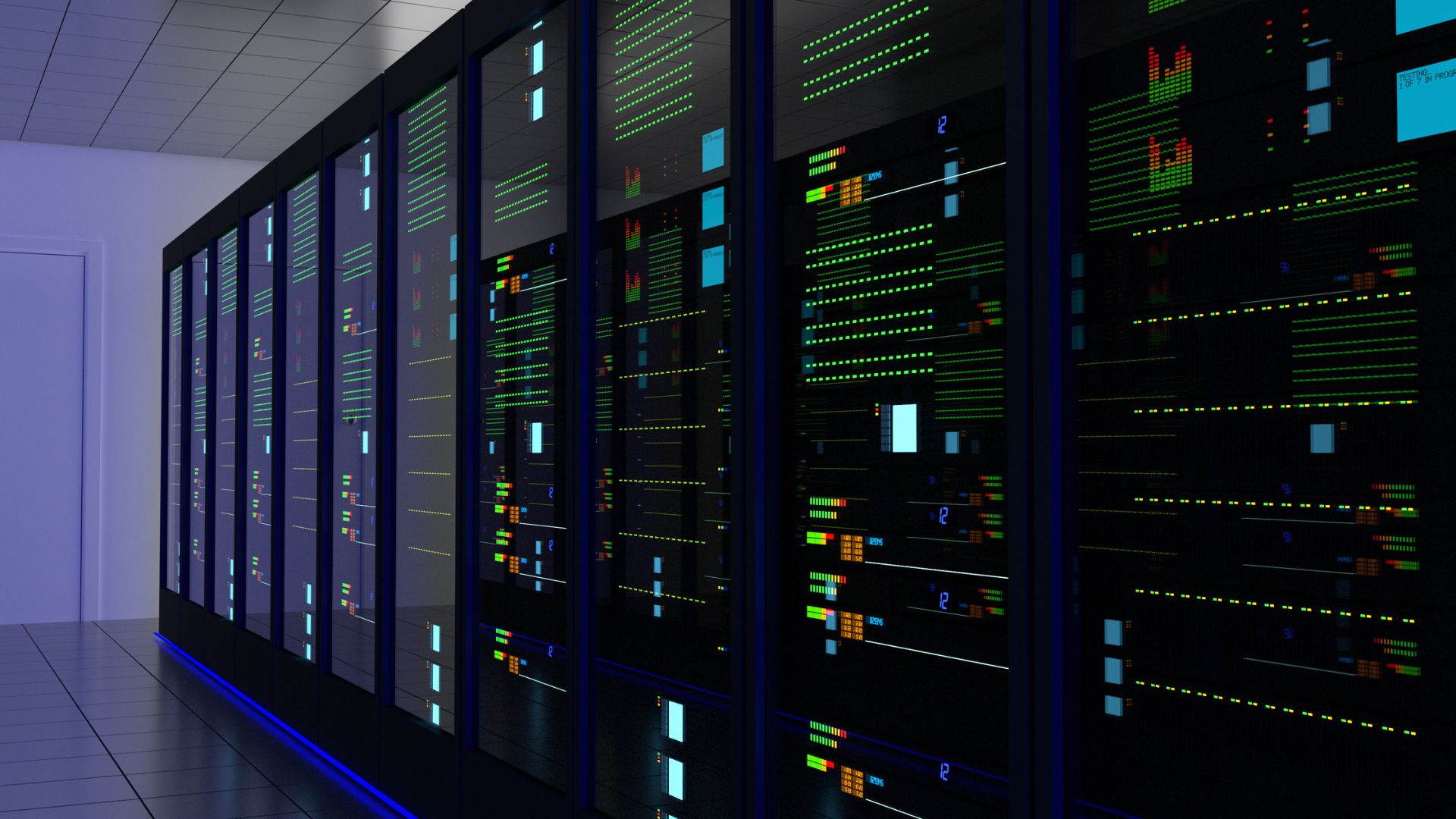  Sound absorbers in server rooms