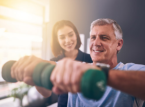 Sound insulation promotes motivation and health Sound insulation in the surgery optimises the acoustics and you can train with motivation.