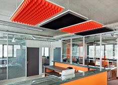 Soundproofing applications in the office and call centers