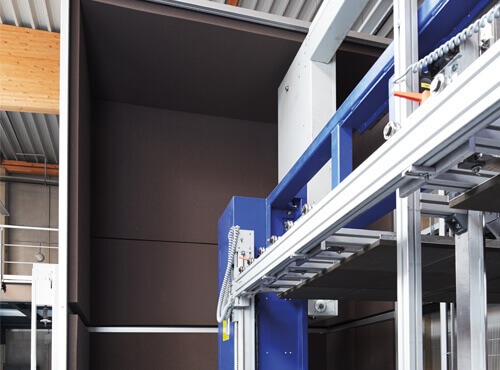 Sound insulation housing around a loud machine A casing / encapsulation on a machine for soundproofing ensures more peace.