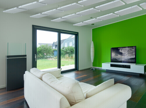 Sound absorbers in the home Sound absorbers in the home ensure sufficient sound insulation and better room acoustics.