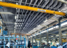 Sound insulation applications in industrial hall and workshop