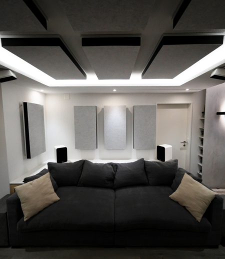 FELT Absorber in the upFRAME with Vibration Mounts