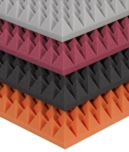 aixFOAM pyramid foam as noise protection in a kindergarten