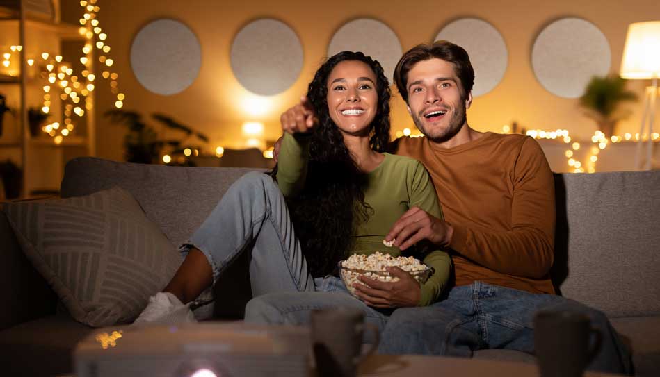 Better cinema experience with FELT Drop wall absorber