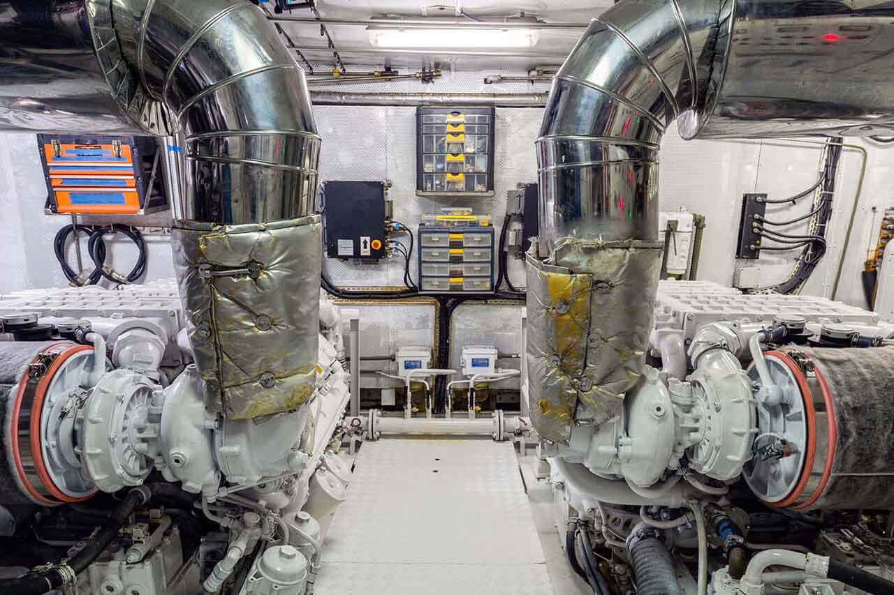 aixFOAM Technics sound insulation in engine rooms