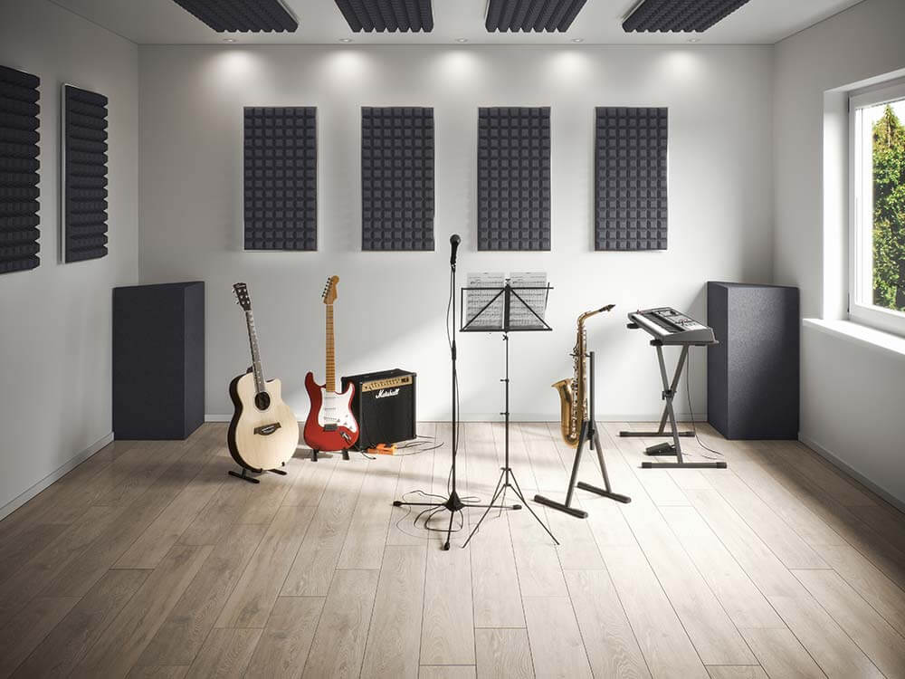 Sound Foam: Maximum acoustic coverage 