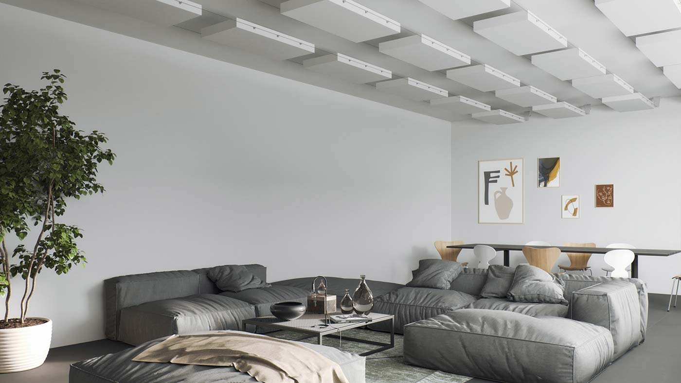 Buy aixFOAM ceiling absorbers for your home