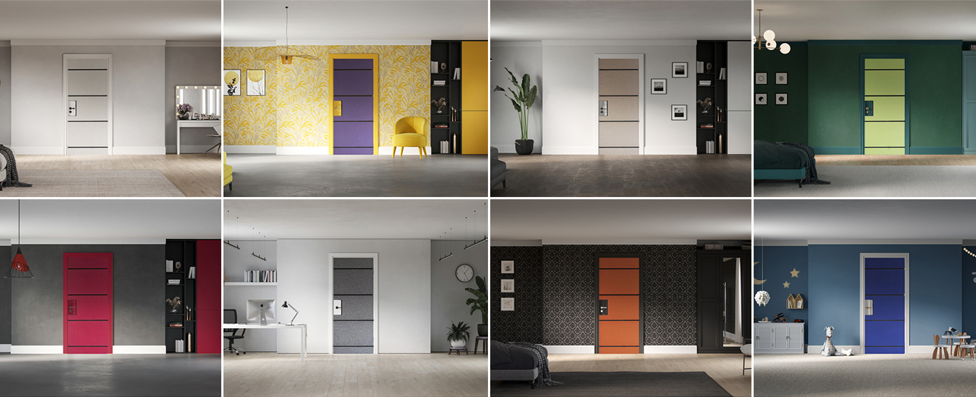 Soundproof doors