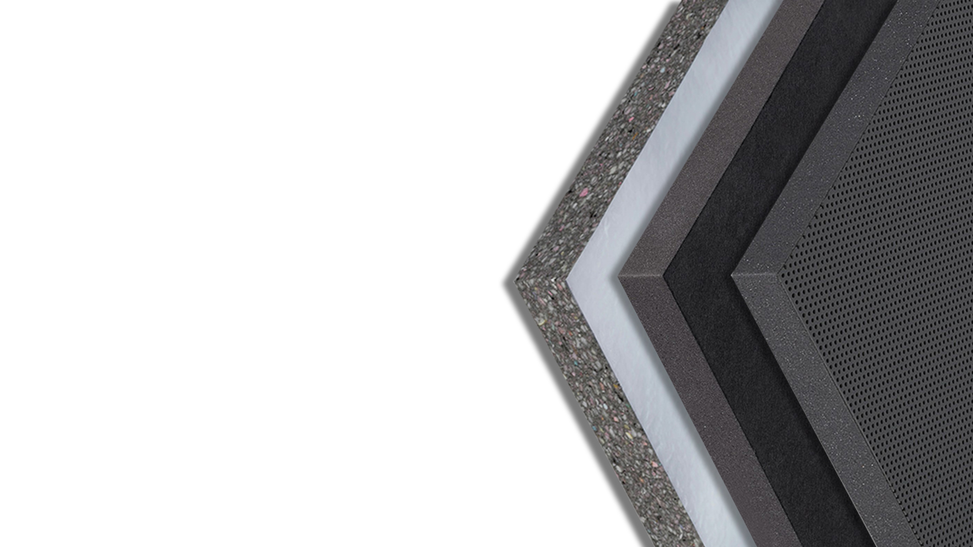 Acoustic absorbers with surface coating