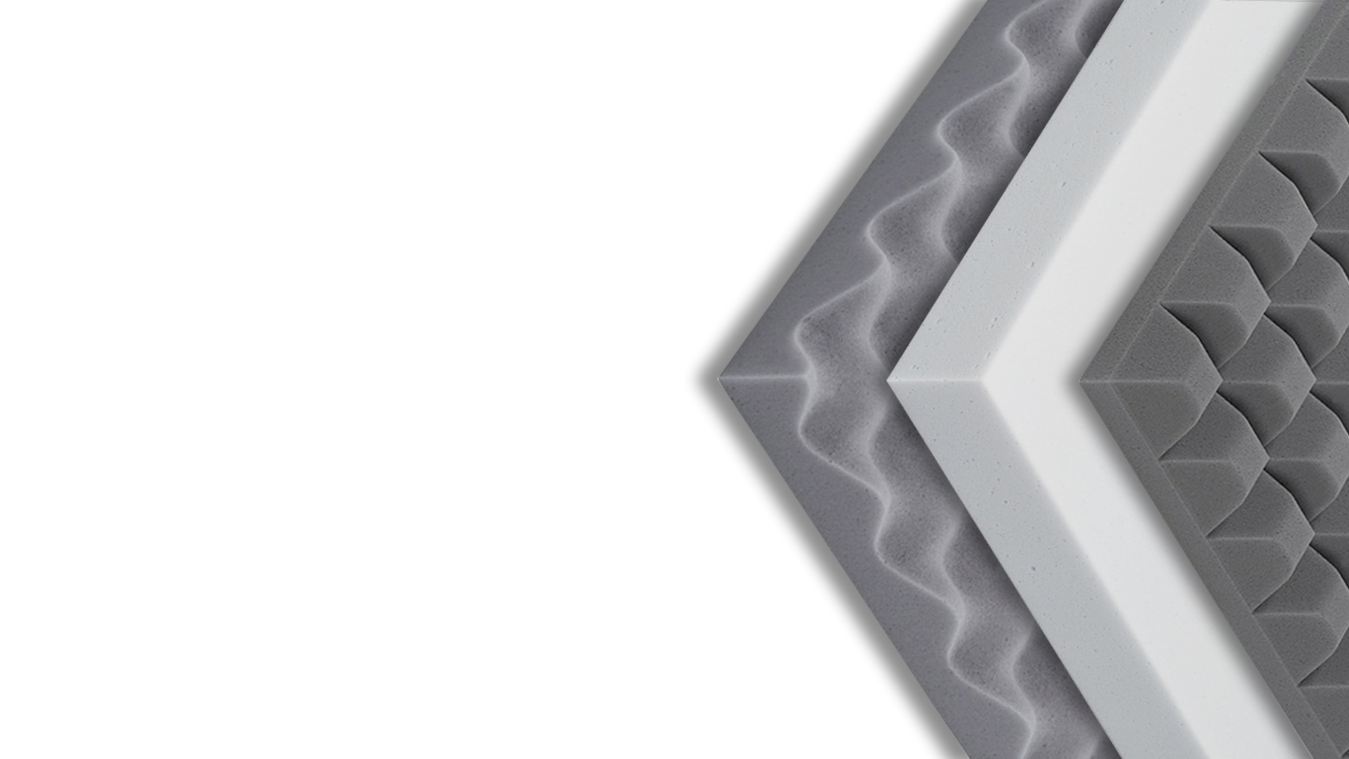 Chemically resistant acoustic absorbers