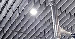 Sound insulation in industrial buildings
